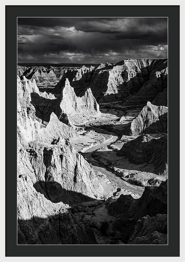 Badlands Geological Drama