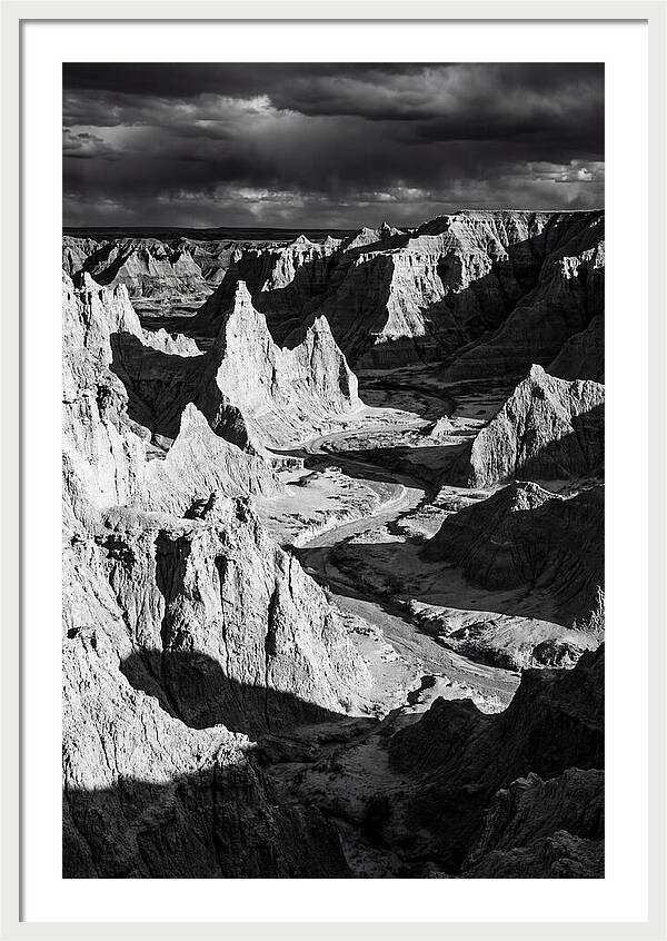 Badlands Geological Drama