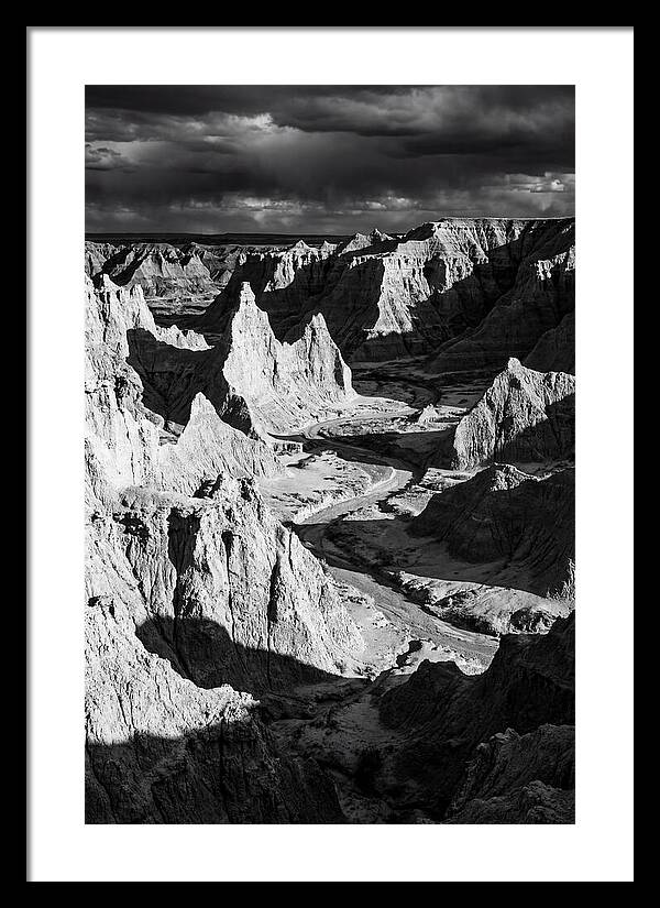 Badlands Geological Drama