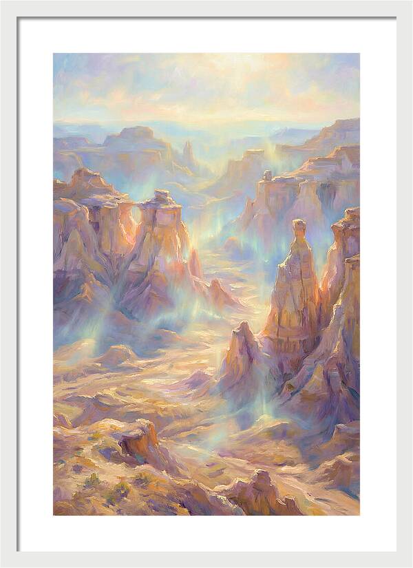 Badlands Landscape