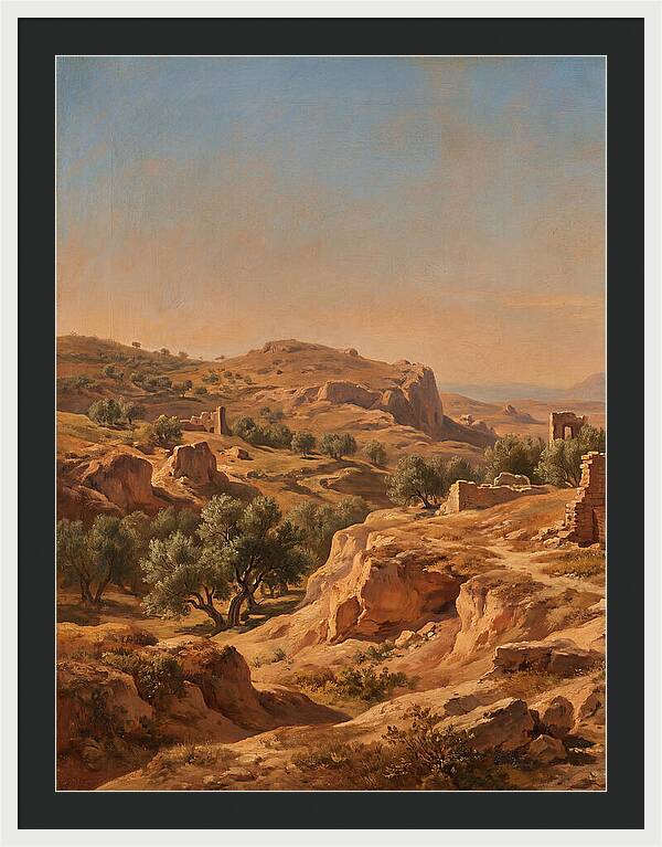 Badlands Landscape Serenity