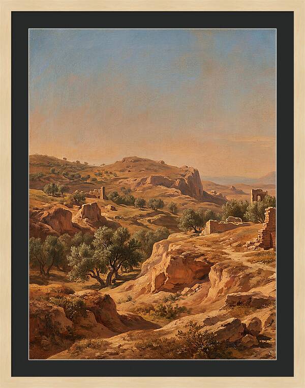 Badlands Landscape Serenity