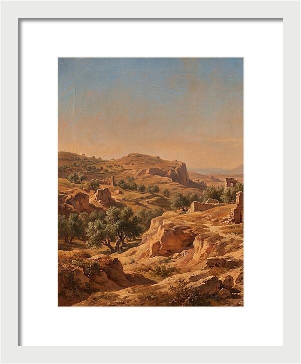 Badlands Landscape Serenity