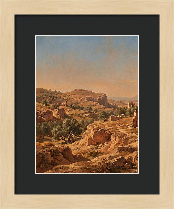 Badlands Landscape Serenity