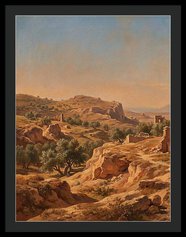 Badlands Landscape Serenity