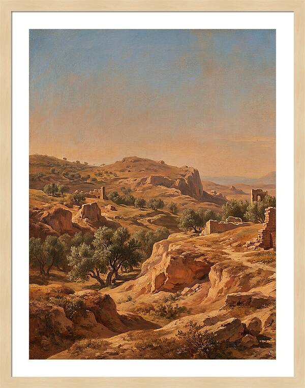 Badlands Landscape Serenity