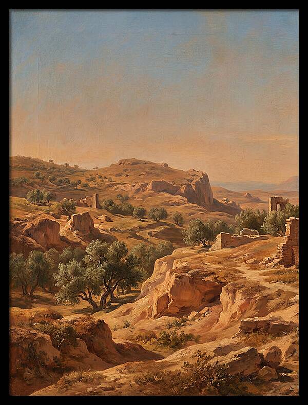 Badlands Landscape Serenity