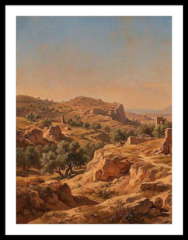 Badlands Landscape Serenity