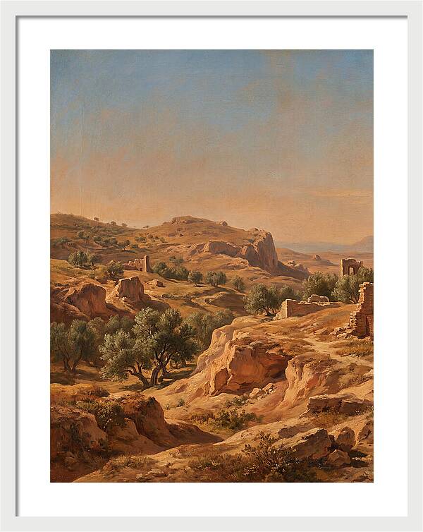 Badlands Landscape Serenity