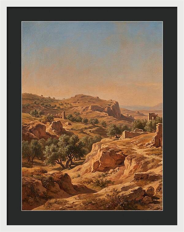 Badlands Landscape Serenity