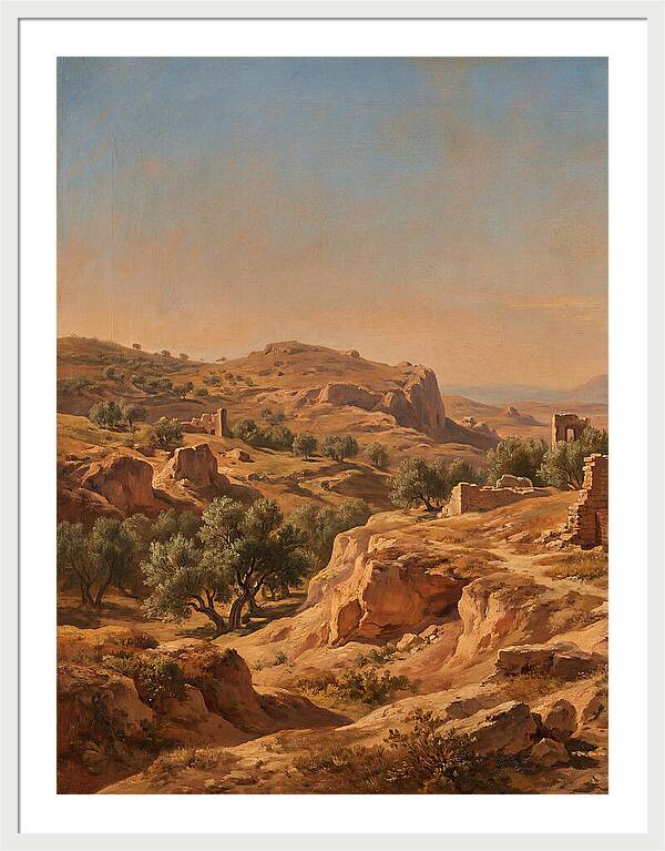 Badlands Landscape Serenity