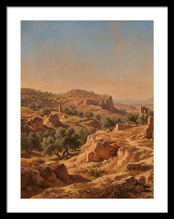 Badlands Landscape Serenity