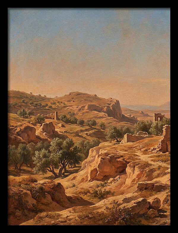 Badlands Landscape Serenity