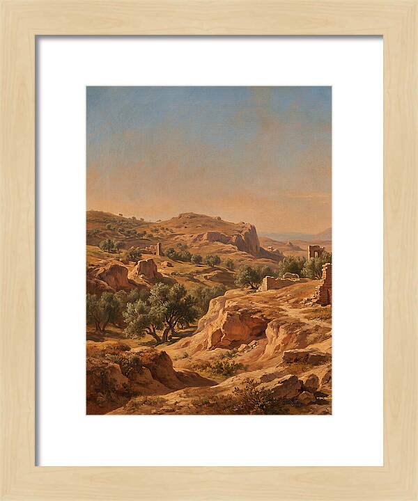 Badlands Landscape Serenity