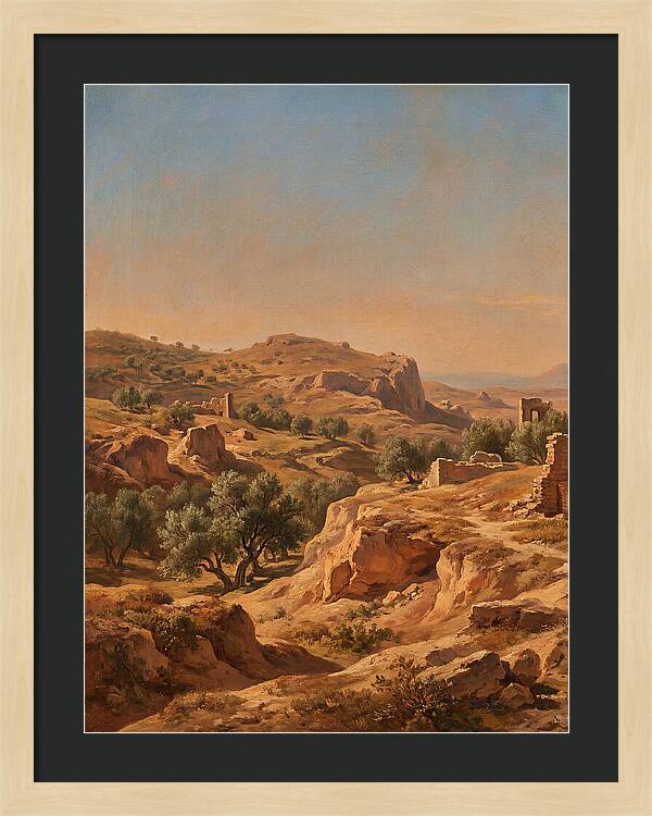 Badlands Landscape Serenity