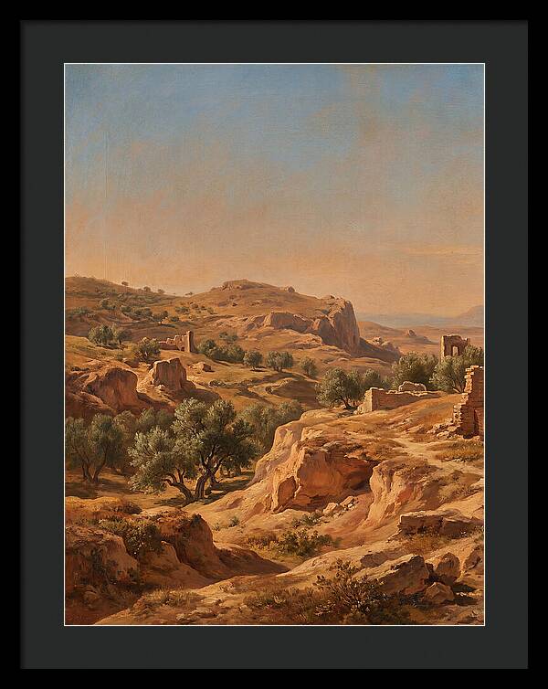 Badlands Landscape Serenity