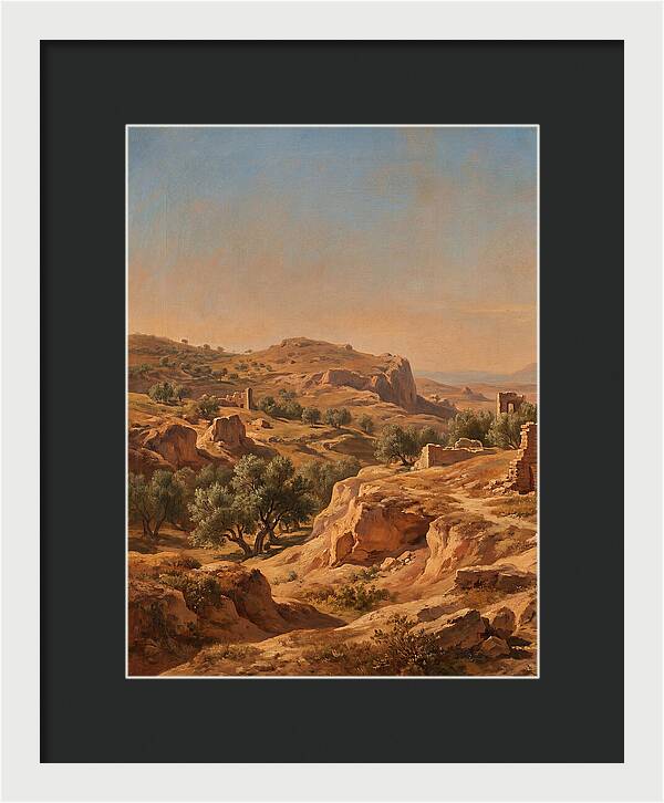 Badlands Landscape Serenity