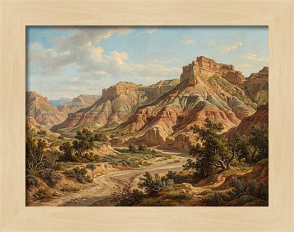 Badlands Tranquil Vista