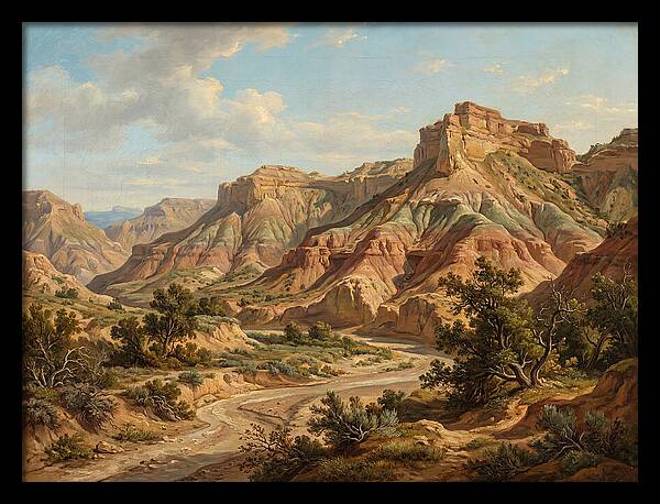 Badlands Tranquil Vista