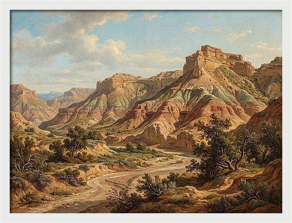Badlands Tranquil Vista