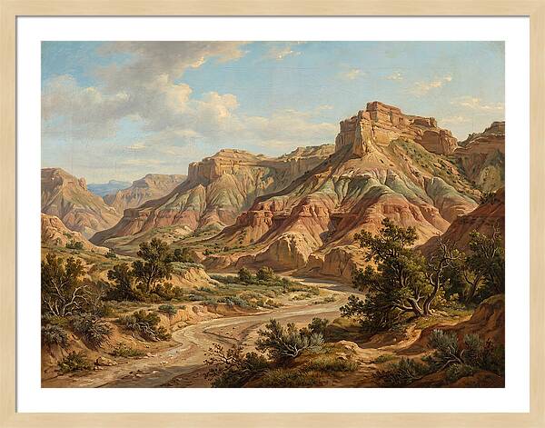 Badlands Tranquil Vista