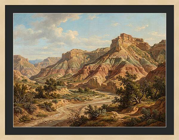Badlands Tranquil Vista