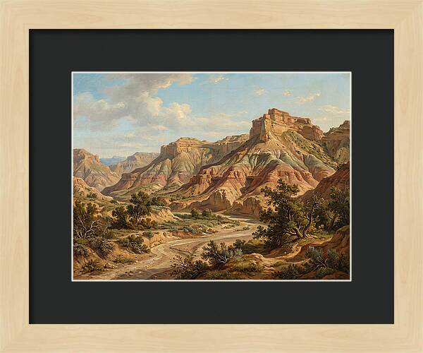 Badlands Tranquil Vista