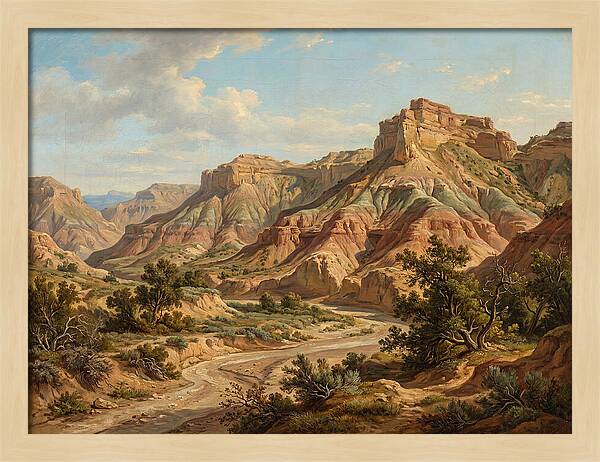 Badlands Tranquil Vista