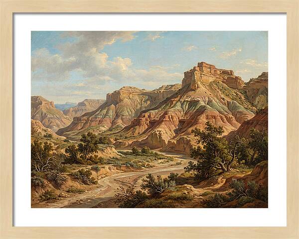 Badlands Tranquil Vista