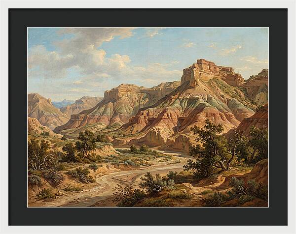 Badlands Tranquil Vista