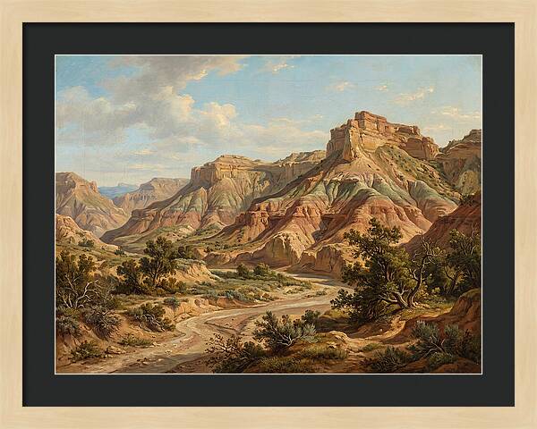 Badlands Tranquil Vista