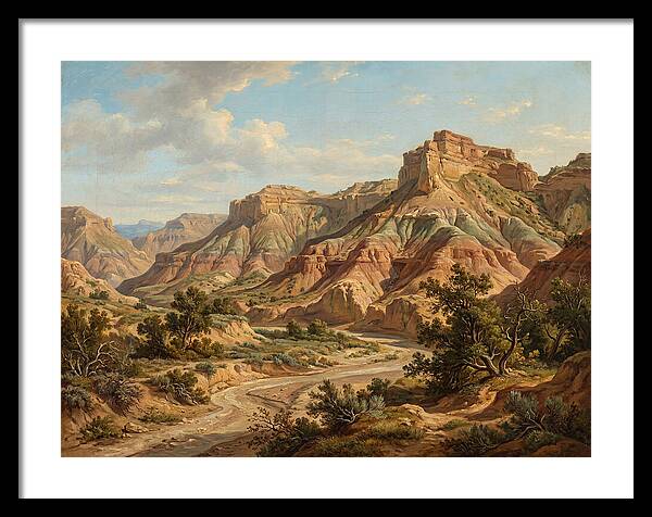 Badlands Tranquil Vista