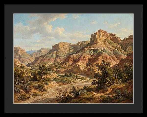 Badlands Tranquil Vista