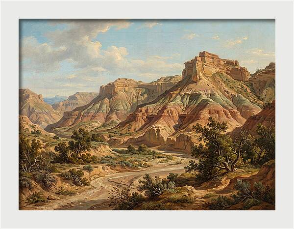 Badlands Tranquil Vista