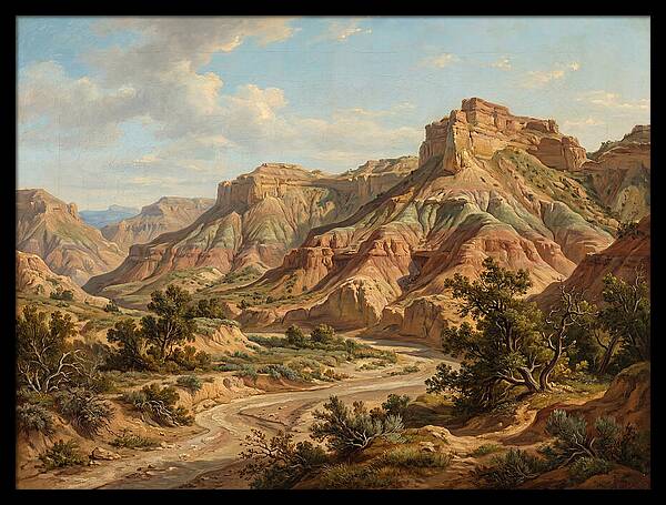 Badlands Tranquil Vista
