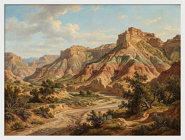 Badlands Tranquil Vista