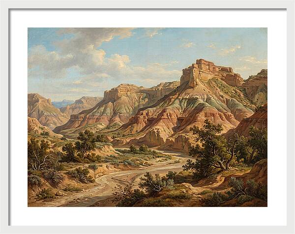 Badlands Tranquil Vista