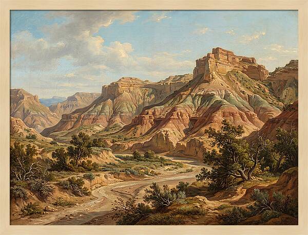 Badlands Tranquil Vista