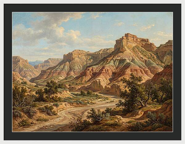 Badlands Tranquil Vista