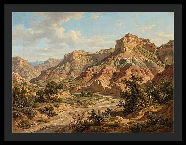 Badlands Tranquil Vista