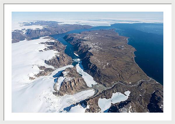Baffin Island Aerial View