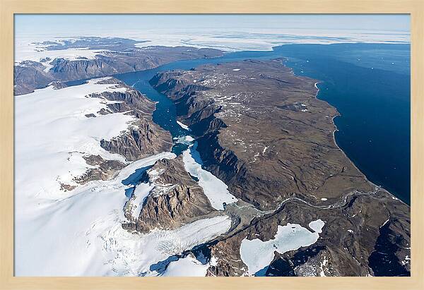 Baffin Island Aerial View