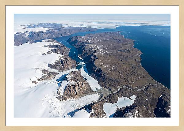 Baffin Island Aerial View