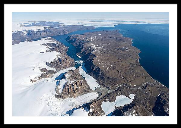 Baffin Island Aerial View