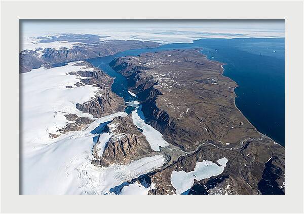 Baffin Island Aerial View