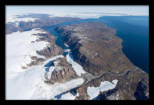Baffin Island Aerial View