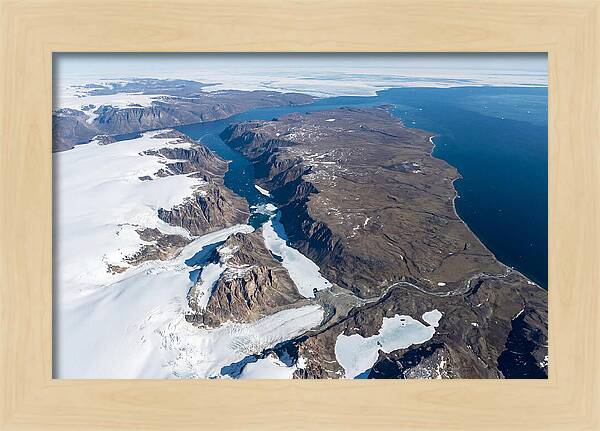 Baffin Island Aerial View