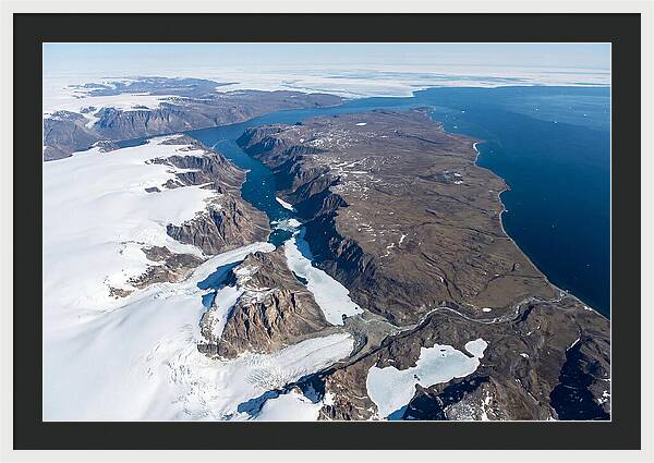 Baffin Island Aerial View