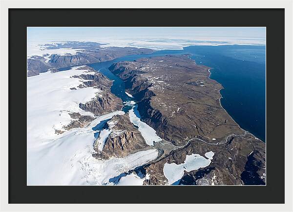 Baffin Island Aerial View