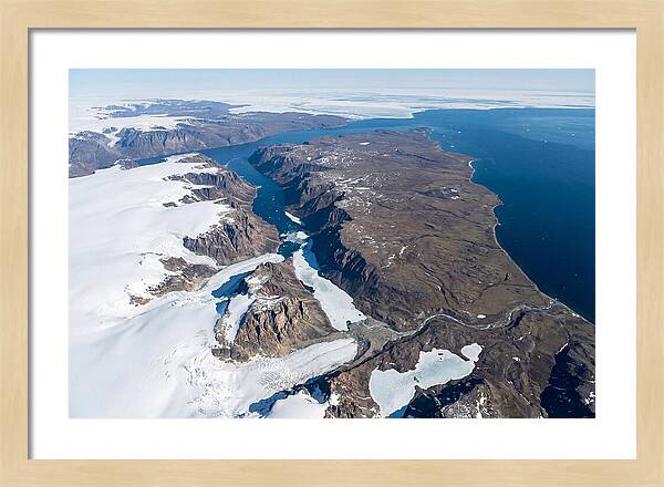 Baffin Island Aerial View